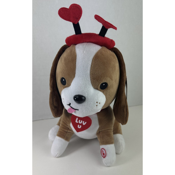 Hallmark Singing Puppy Dog I Like Big Hugs 2 Baby Got Back Plush 12" Musical EUC - Picture 3 of 11